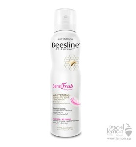 بيزلين مزيل الرائحة لتفتيح المناطق الحساسة   Beesline Whitening Sensitive Zone Deo Spray Sensifresh 150ml 