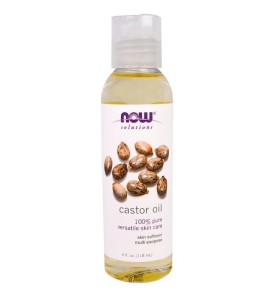 زيت الخروع الخام ناو 473 ملل     Now Solutions Foods Castor Oil pure , 473 ml