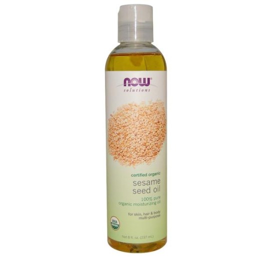 زيت السمسم الخام 237 ملل     NOW Solutions Sesame Seed Oil, 237 ml