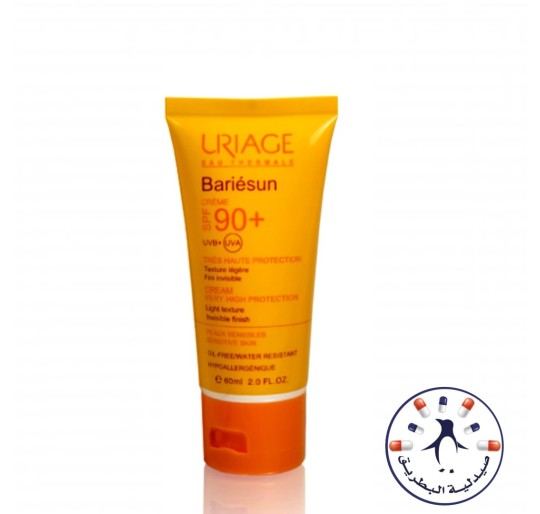 واقي الشمس كريم يورياج باريسن الخالي من العطور  Uriage Eau Thermale Cream Sunscreen SPF+ 90