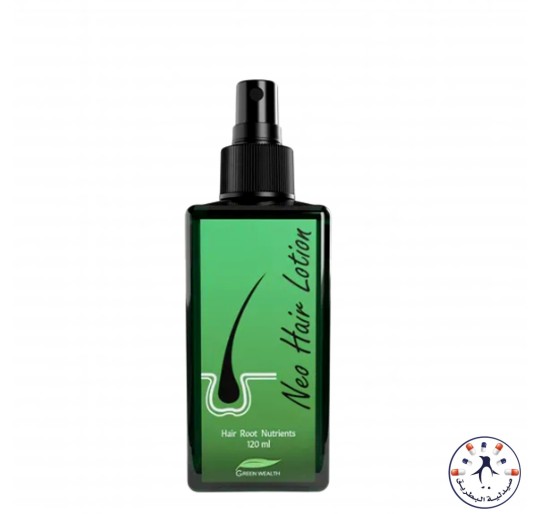 نيو هير لوشن تايلندي أصلي 100% بخاخ عضوي للمساعدة في نمو الشعر وعلاج الصلع -Neo Hair Lotion Herb Help Improve Care Hair loss Loss Bald Baldness Reduce 120 ml.