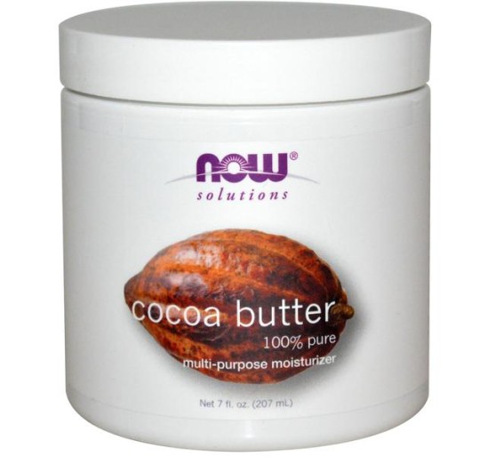 زبدة الكاكاو ناو 207 جرام      Now Cocoa Butter 100% Pure 207 ml