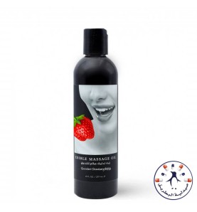 إريثلي زيت مساج صالح للتذوق بالفراولة    Earthly Body Earthly Body Edible Massage Oil Strawberry 237ml 