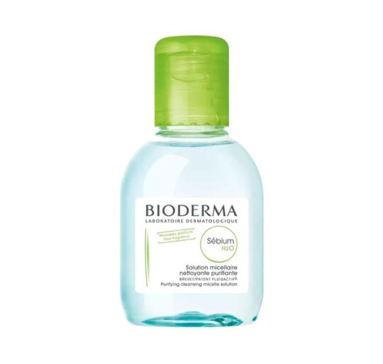 بيوديرما ماء منظف ومزيل مكياج للبشرة الدهنية والمختلطة 500 ملل     Bioderma Sebium H2O Purifying Cleanser, 250 ml