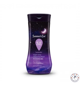 غسول مهبلي سمرز إيفي بالخزامي (اللافندر)      Summer's Eve, Lavender Night-Time Cleansing Wash, Sensitive Skin, 12 fl oz (354 ml)