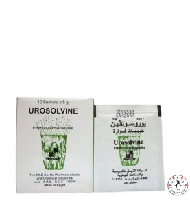 يوروسولفين Urosolvine فوار لعلاج أملاح البول والنقرس