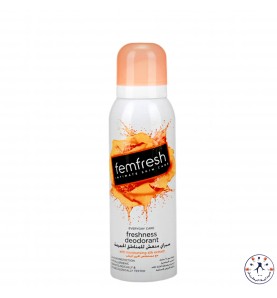 فيم فريش بخاخ منعش للمناطق الحساسة 125ml  Freshness Deodorant With Moisturising Silk Extract