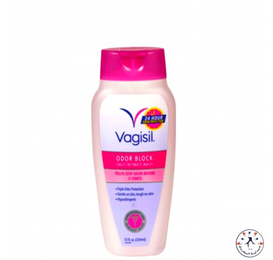 غسول نسائي فاجيسيل للعناية بالمناطق الحميمة     agisil Odor Block Daily Intimate Vaginal Wash, 12 Ounce