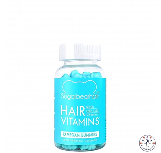 علكة شوجر بير لتطويل وتقوية الشعر SUGARBEARHAIR HAIR VITAMINS