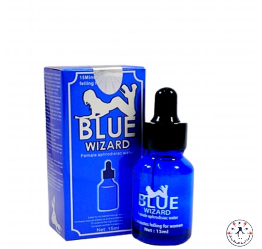 قطرة بلو ويزارد للإثارة    Blue wizard female Aphrodisiac water 15ml