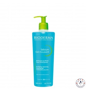 بيوديرما سيبيوم غسول الوجه للبشرة الدهنية والمختلطة 500 ملل    Bioderma Sebium Foaming Gel 500 ml