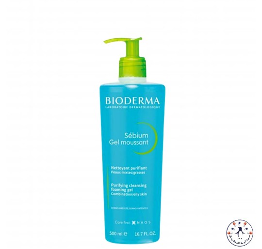 بيوديرما سيبيوم غسول الوجه للبشرة الدهنية والمختلطة 500 ملل    Bioderma Sebium Foaming Gel 500 ml