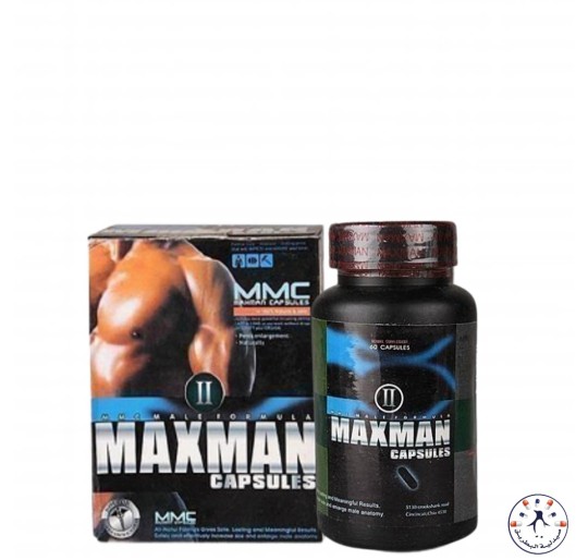  كبسولات ماكس مان قوه الانتصاب تاخير القذف زياده الشهوه   Max Man For men