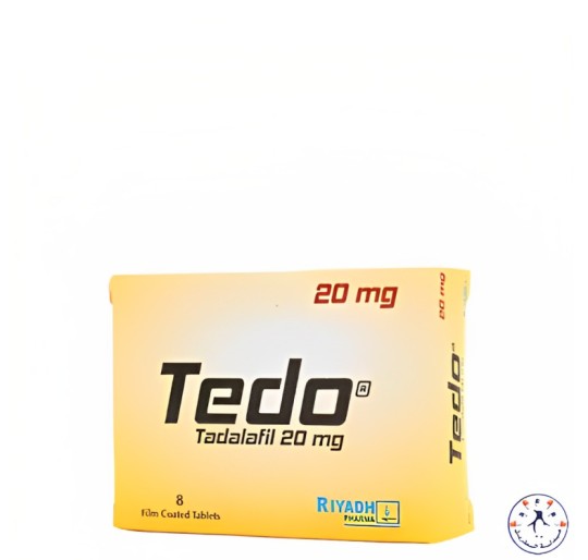 تيدو 20 ملجم 8 أقراص Tedo Tadalafil 20 mg