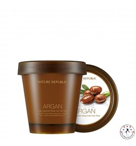 ماسك الأرغان الكوري  للشعر من نيتشر ريببلك  NATURE REPUBLIC Argan Essential Deep Care Hair Pack 