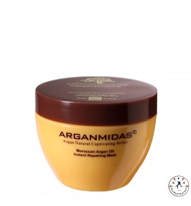 ماسك الشعر أرجان ميداس 300 ملل   Arganmidas Moroccan Argan Oil Instant Repairing Mask 300ml