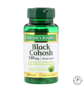 الكوهوش الأسود540 مجم 100 كبسول Black Cohosh 540mg