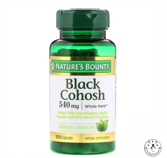 الكوهوش الأسود540 مجم 100 كبسول Black Cohosh 540mg