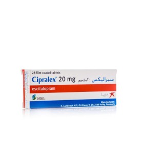 سبرالكس 20 مجم 28 قرص Cipralex 20 mg 28 tab