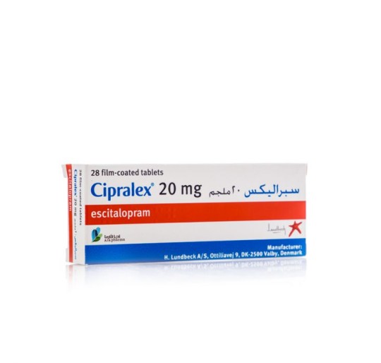 سبرالكس 20 مجم 28 قرص Cipralex 20 mg 28 tab