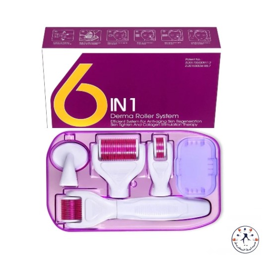 جهاز ديرما رولر 6 *1 | Derma Roller 6*1 kit