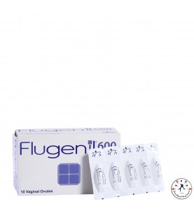 فلوجينيل 600 مجم تحاميل مهبلية - Flugenil 600mg Vaginal Ovules