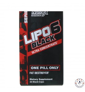 ليبوسكس بلاك للرجال حارق للدهون Lipo 6 Black for men