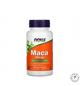 كبسولات الماكا ناو 100 كبسول 500 مجم Maca Now 100 Tab 500 mg