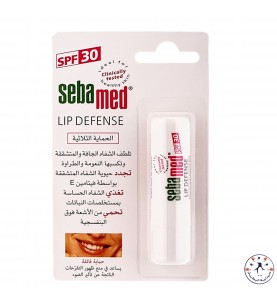 كريم حماية الشفاه ستيك من سيباميد، 4.8 غرام   SEBAMED LIP DEFENSE LIPSTICK 1PCS