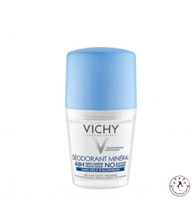 فيشي مزيل العرق معدني بدون ألمنيوم ٤٨ ساعة ٥٠ مل Vichy Deodorant Mineral Roll-On - 50 ml 