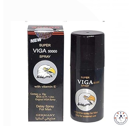 بخاخ فيجا سترونج 50000 لتأخير القذف VIGA STRONG SPRAY 50000 LONG TIMING SPRAY FOR MEN (45 ML)