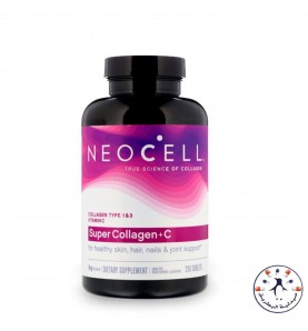 أقراص كولاجين نيوسيل 150 قرص  Neocell Super Collagen+C, Type 1 & 3-6,000 mg, 150 Tablets    