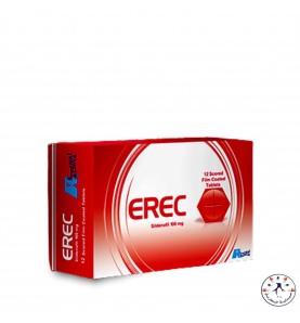 أقراص إريك لزيادة الإنتصاب 12 قرص  Erec 100 mg ( Sildenafil ) 12 film-coated tablets