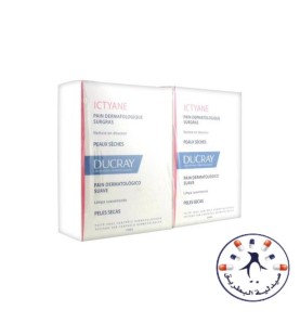 دوكري اكتيان صابون للبشرة الجافة والحساسة     DUCRAY ICTYANE EXTRA-RICH DERMATOLOGICAL BAR 100GR