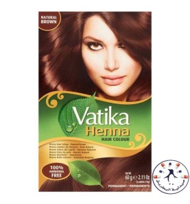 حناء فاتيكا بني طبيعي    Vatika Henna Hair Colour- Natural Brown 60gms