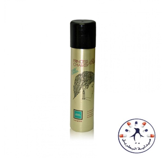 بخاخ الأميرة شمس مثبت عادي للشعر  90 ملل   Chamsy Hair Spray Normal Hold 90 m